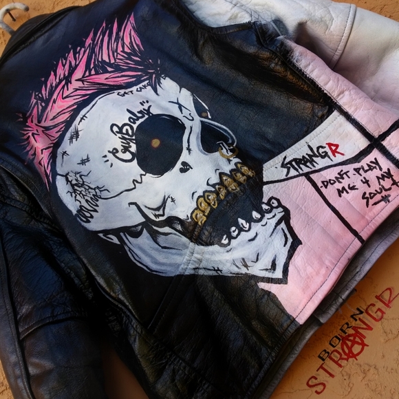 Peep Tribute | Custom Vintage Leather | Made2Order - Picture 1 of 4